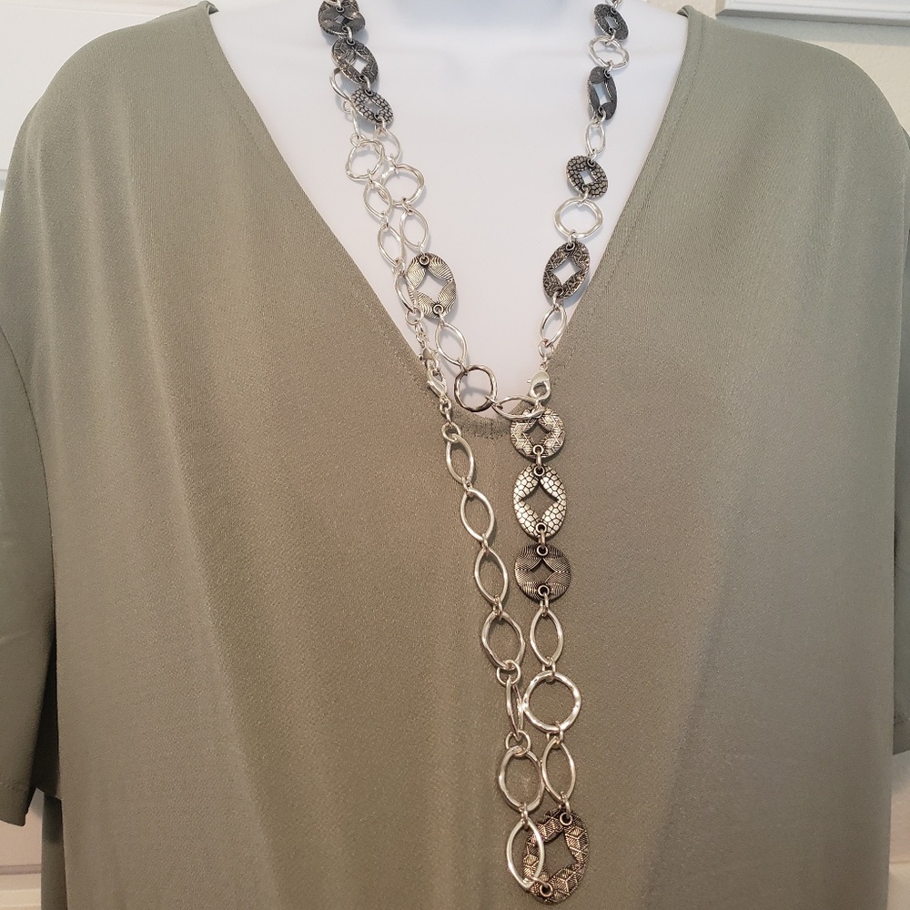 Silver necklace